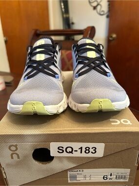 On Cloud X3 Women's Athletic Shoes - Nimbus/White